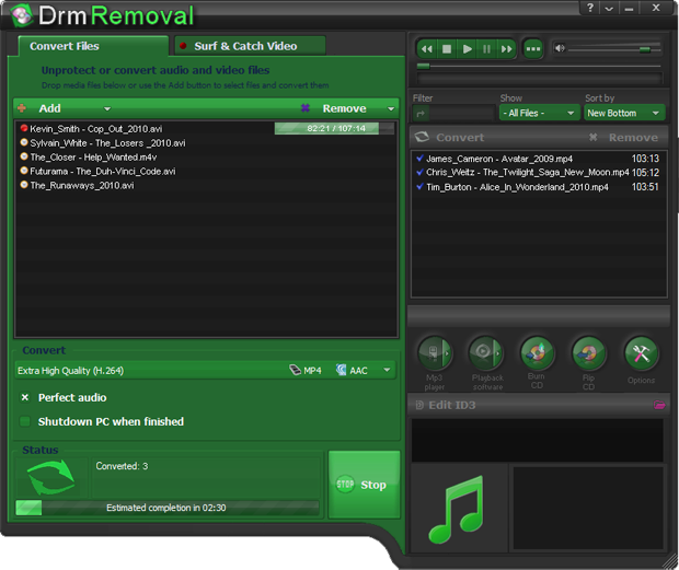 DRM Converter and DRM Removal software